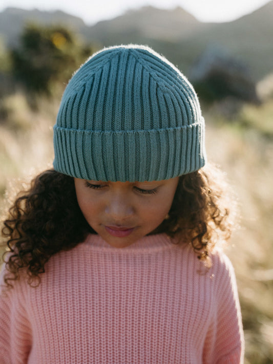 Ribbed Beanie - Balsam