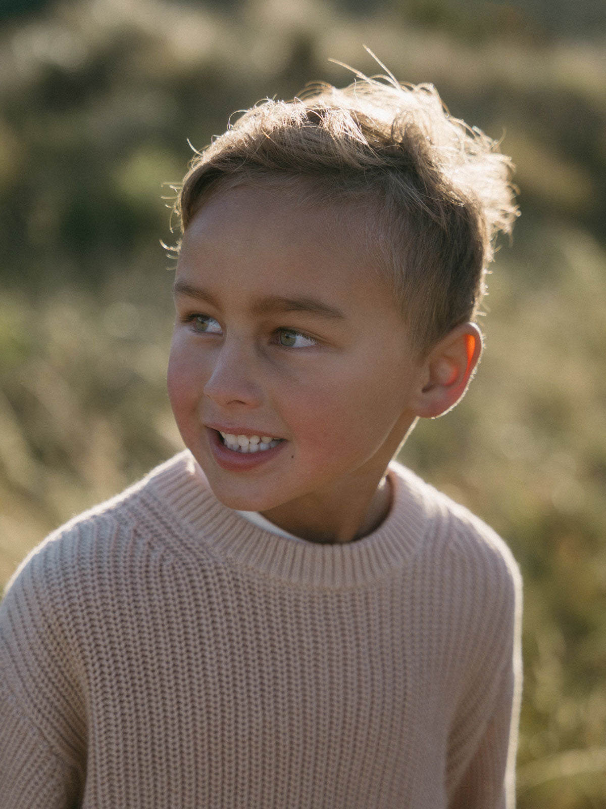 Ribbed Jumper - Clay