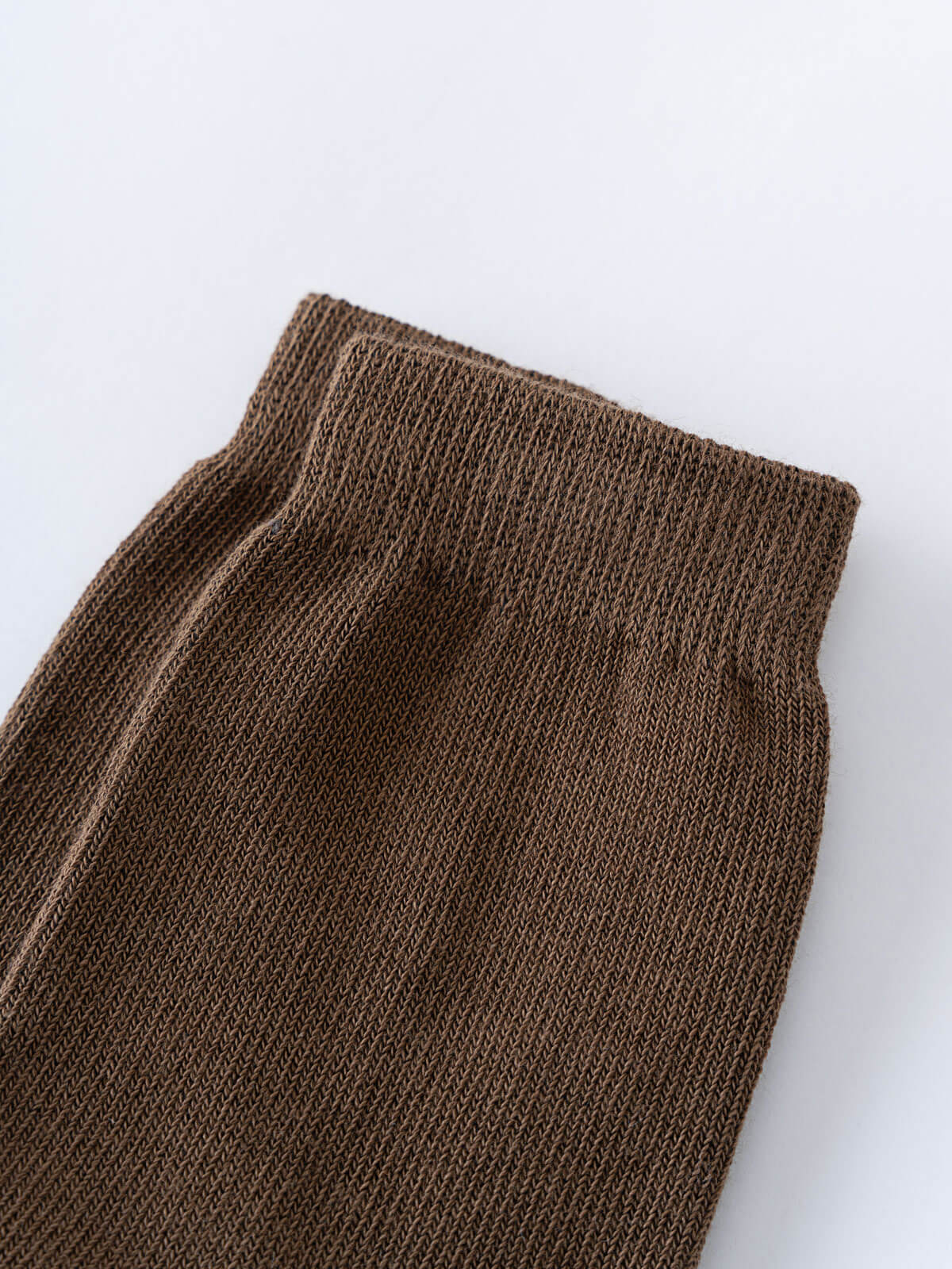 Close-up of brown knitted fabric socks on a white surface Kids Socks 3 Pack - Bear Boys