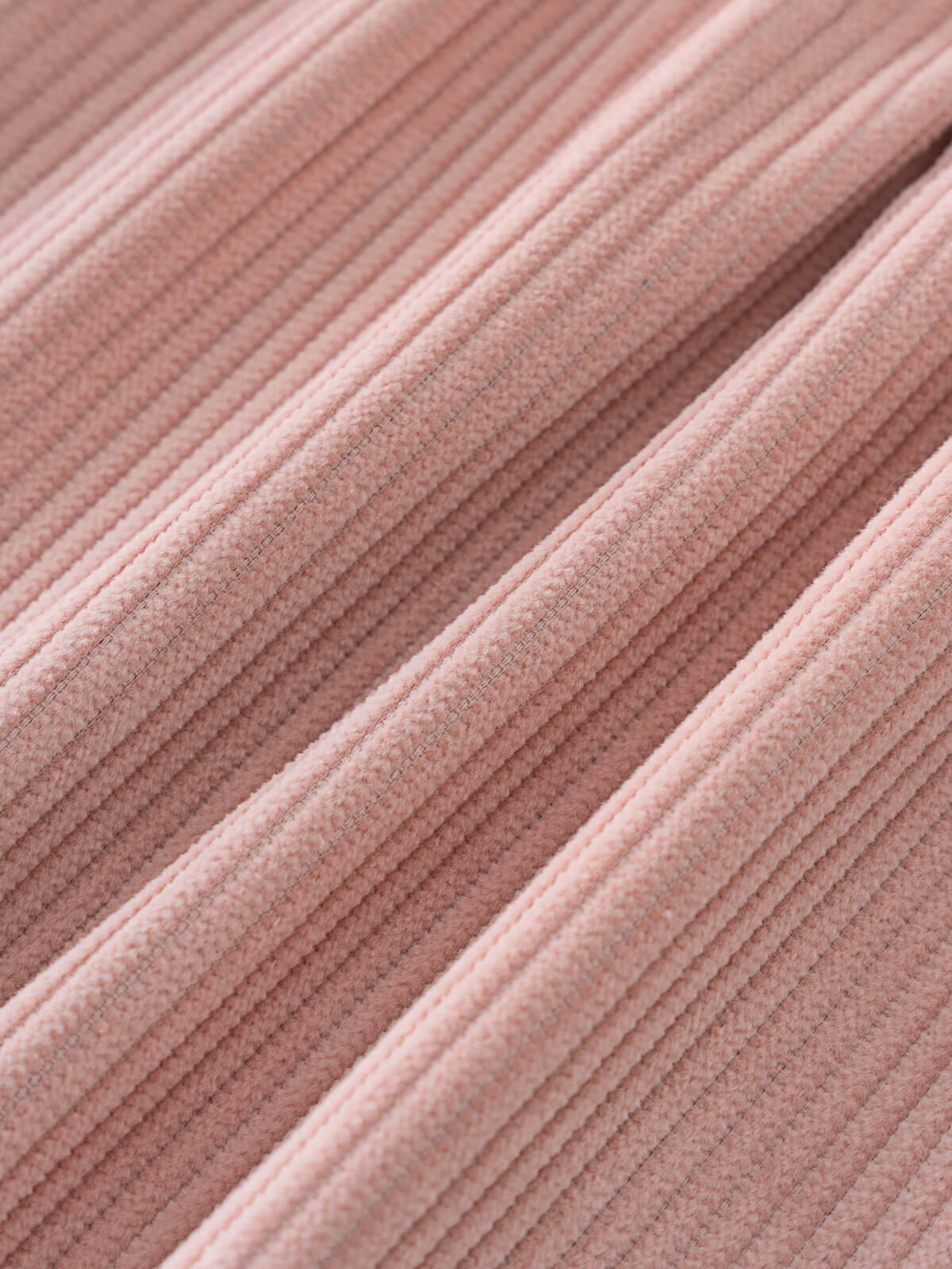 Close-up of corduroy pink fabric texture Baby Corduroy Dress - Blush Baby girl