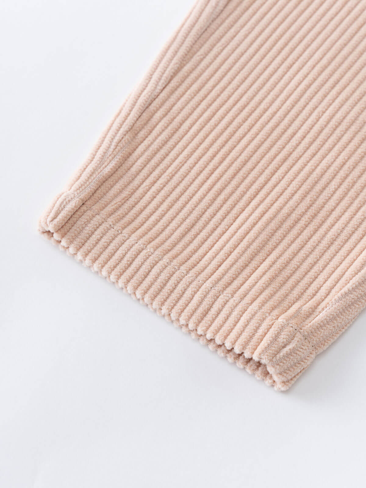 Beige corduroy pants on a light gray background Corduroy Pants - Clay Girls and Boys