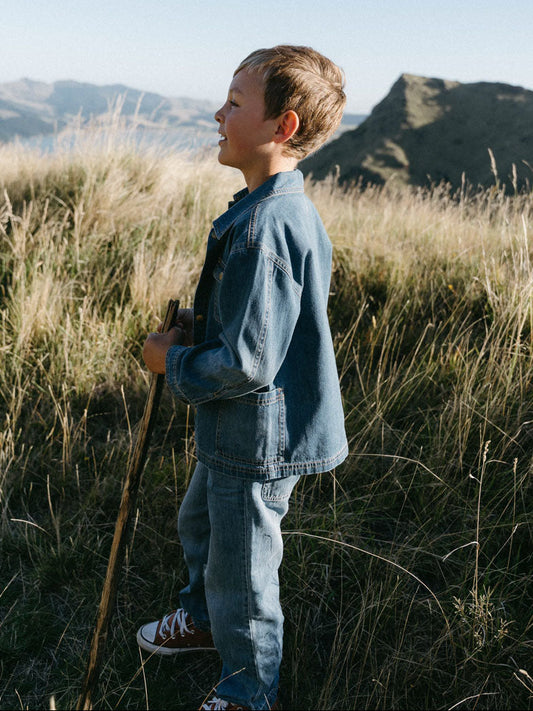 Denim Pants - Blue Denim