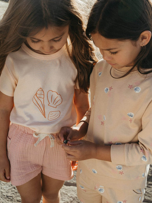 Eleanor Shorts - Toasted Peach