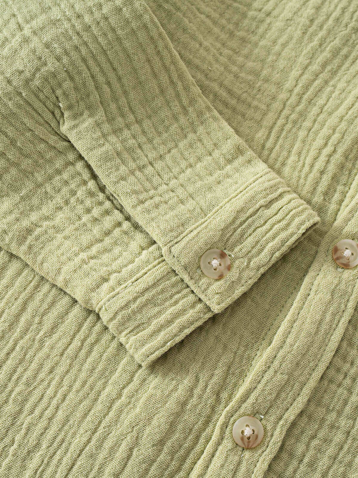 Jude Long Sleeve Shirt - Calla Green