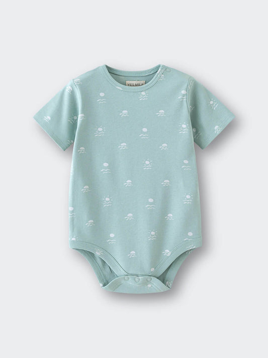 Matt Short Sleeve Bodysuit - Summer Time