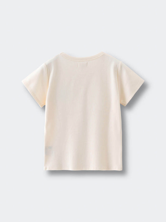Feature Print Short Sleeve Tee - Hiking Bear