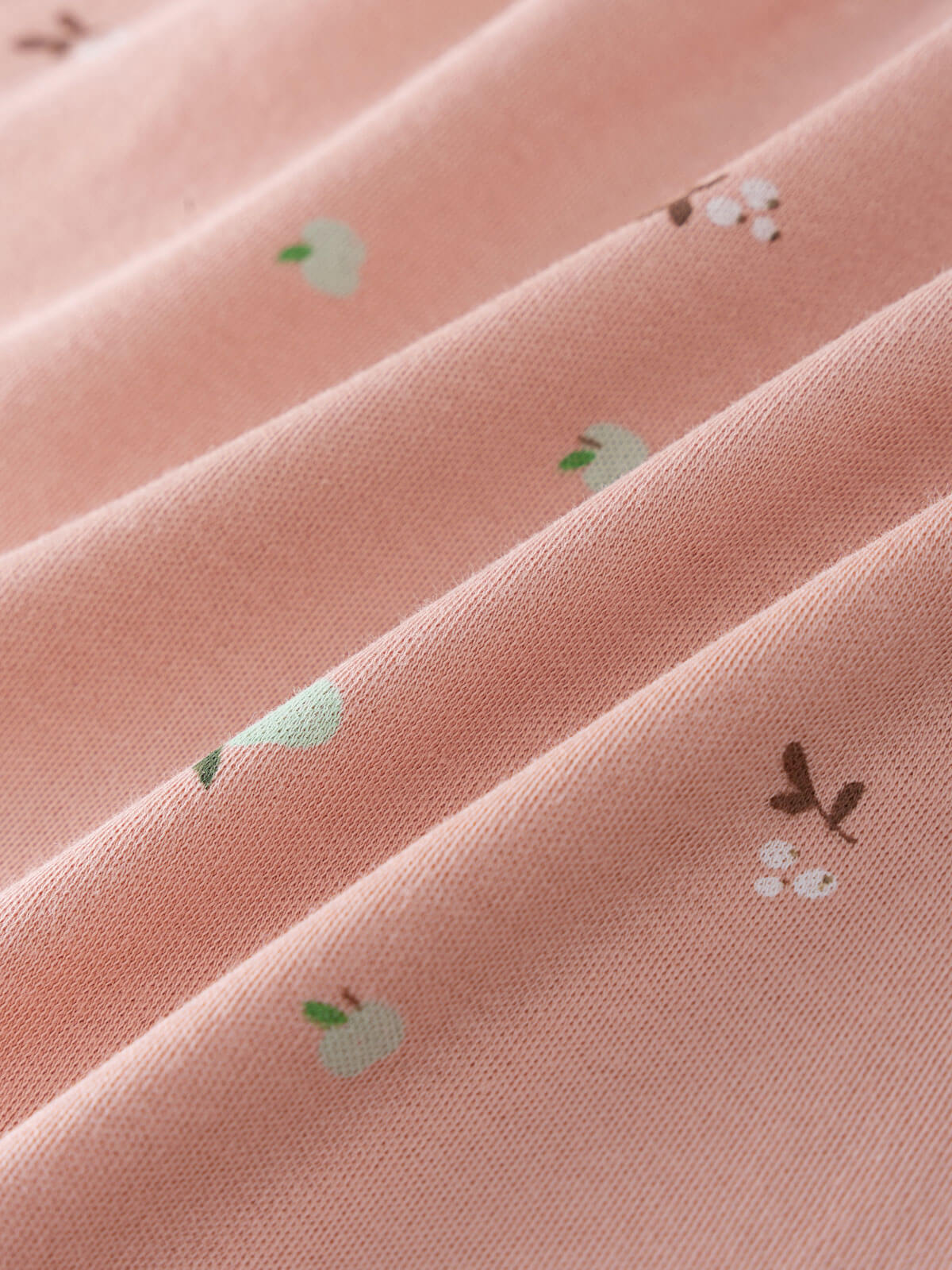 Baby Long Sleeve Jersey Dress - Autumn Harvest Rosehip