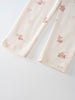 Baby Printed Leggings - Meadow Friends Ecru