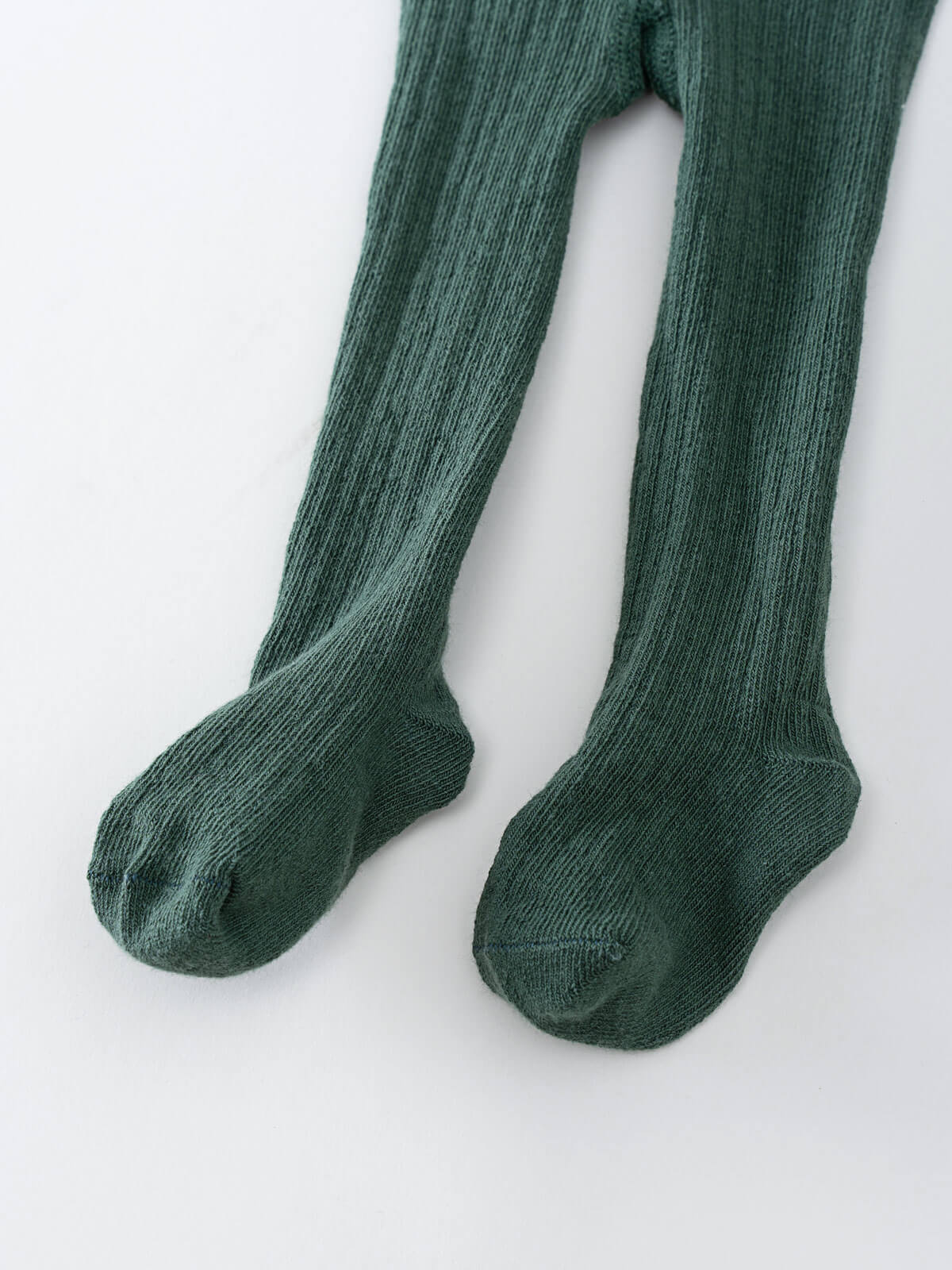 Baby Ribbed Tights - Balsam
