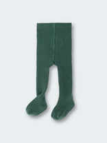 Baby Ribbed Tights - Balsam