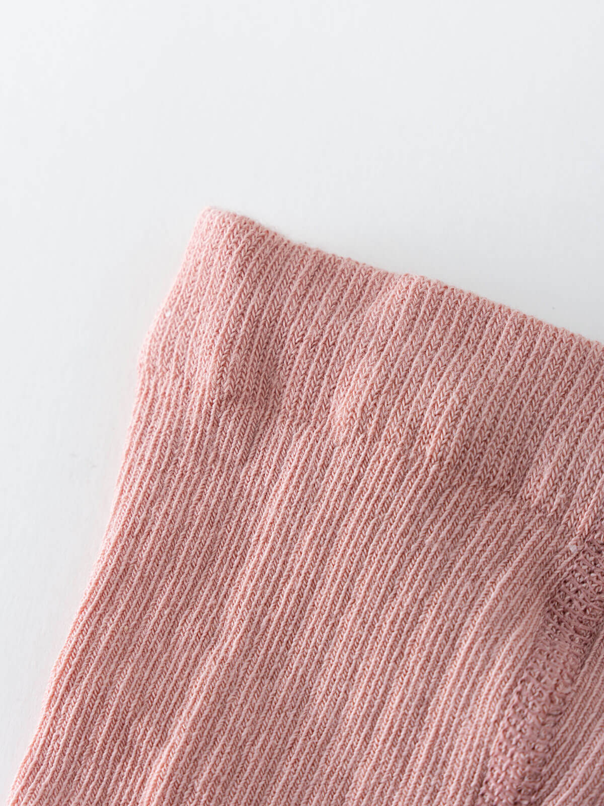 Baby Ribbed Tights - Blush