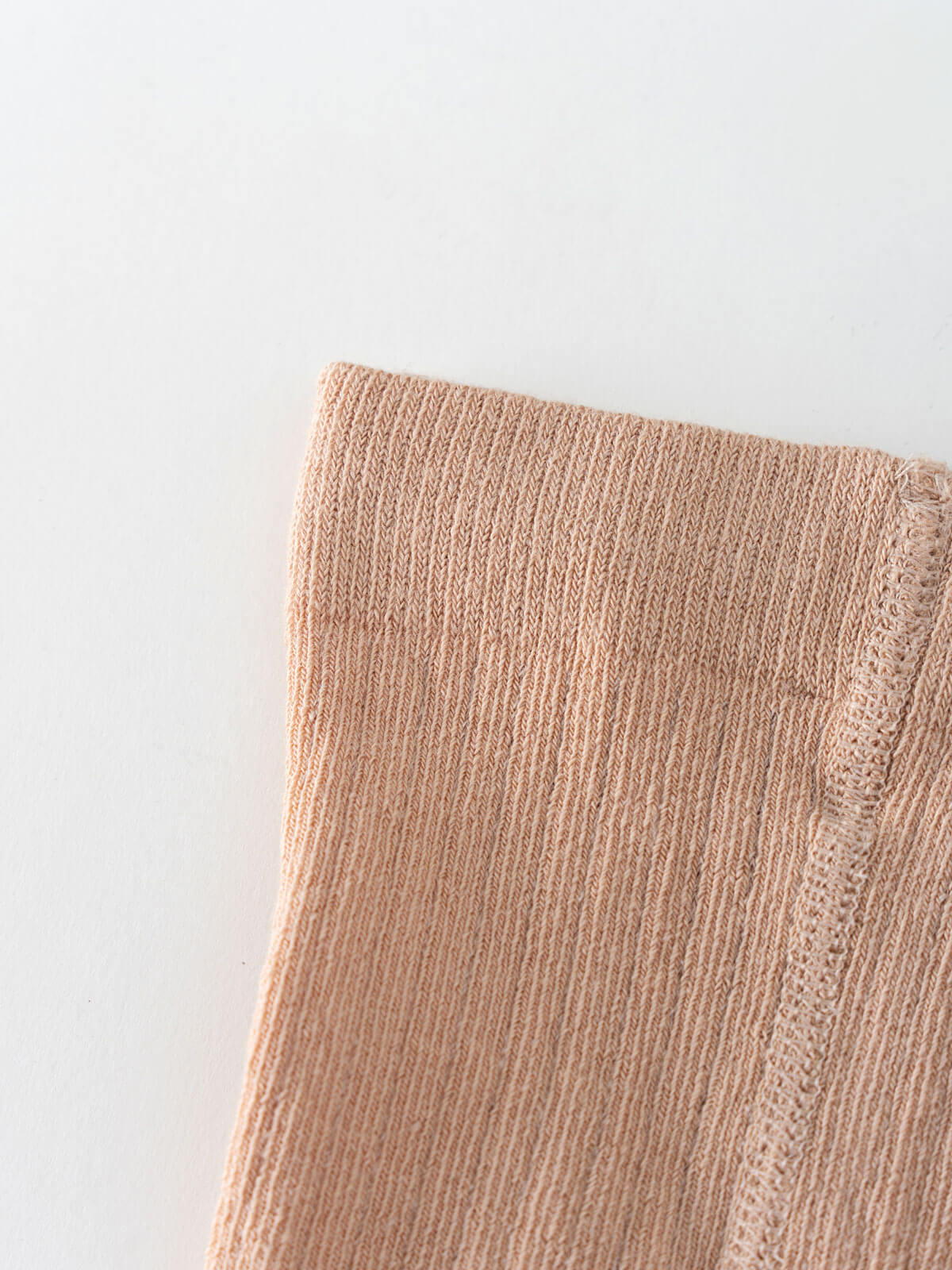 Baby Ribbed Tights - Clay