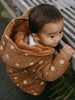 Printed Pram Suit - Cosy Bear Russet