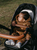 Printed Pram Suit - Cosy Bear Russet