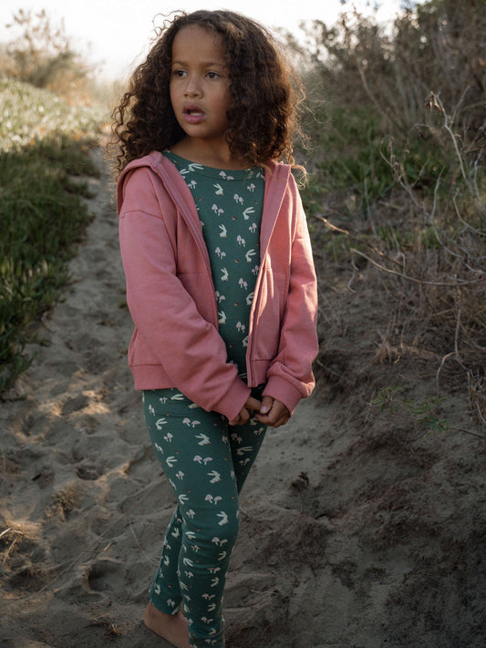 Printed Leggings - Forest Gathering Balsam