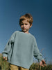 Ribbed Jumper - Lake Blue