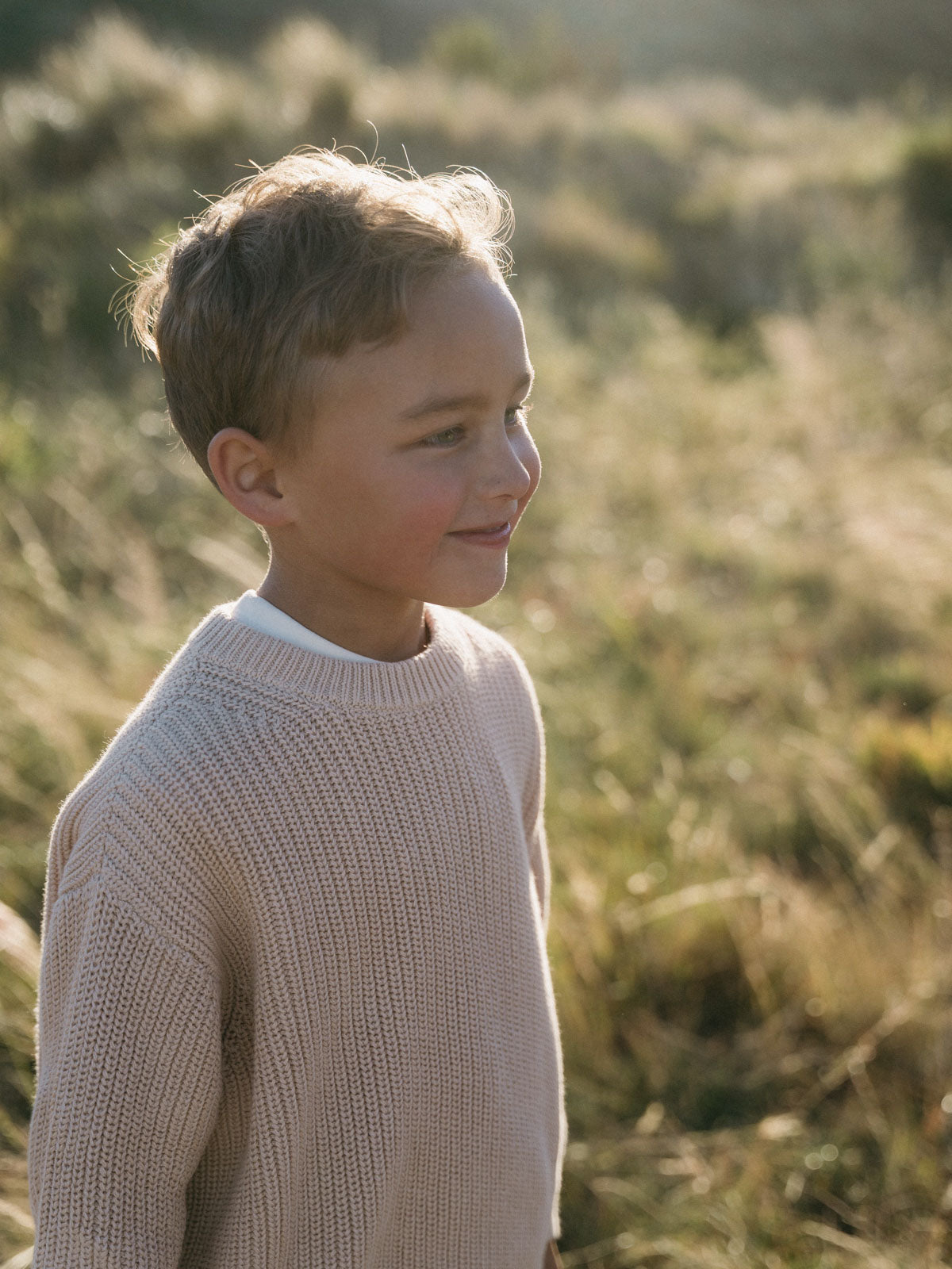 Ribbed Jumper - Clay