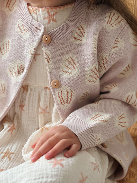 Michelle Cardigan - Candy Floss Shells