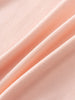 Close-up of soft peach fabric with diagonal folds and visible texture Printed Long Sleeve Tee - Dove Girls