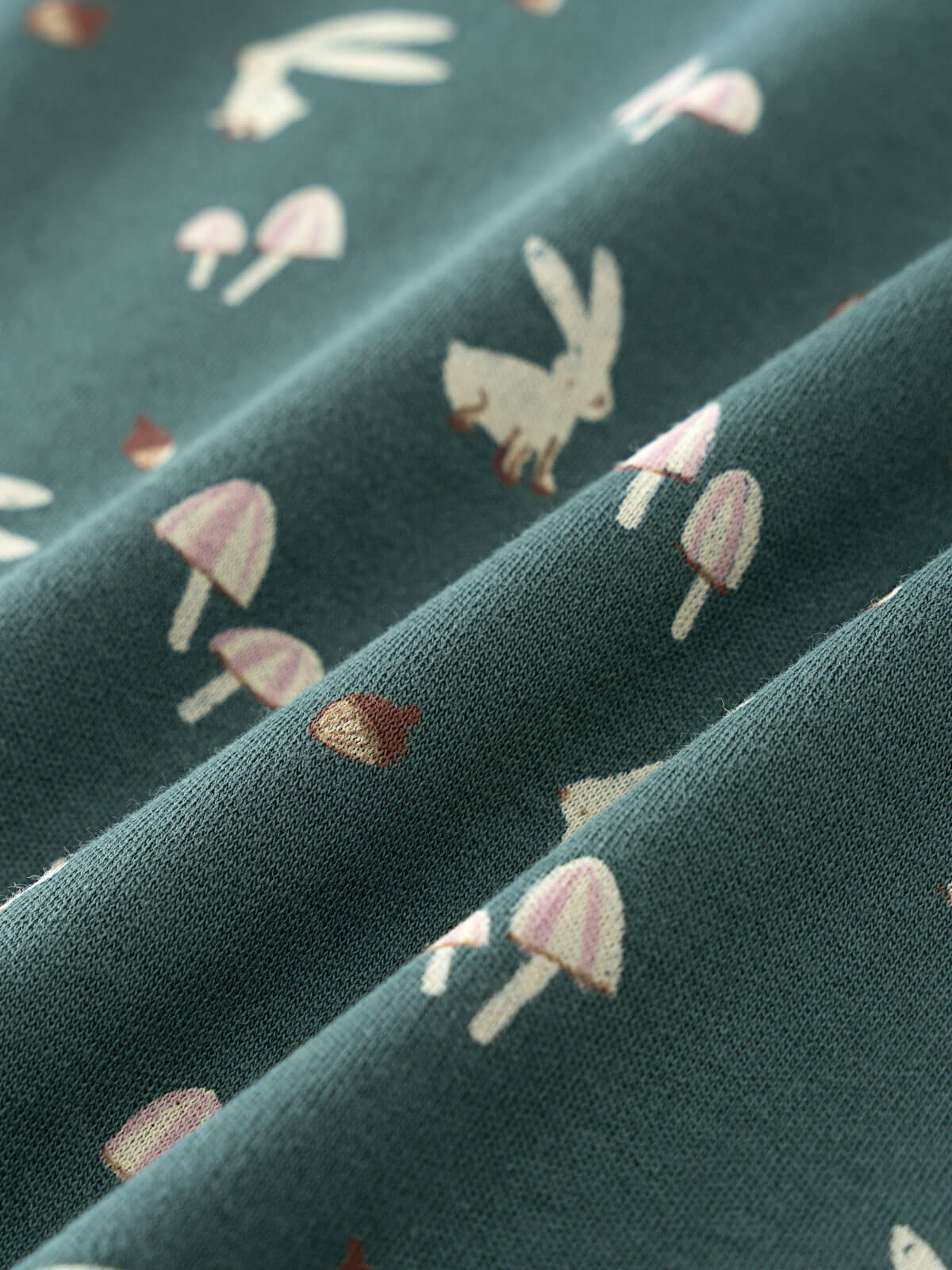 Printed Long Sleeve Tee - Forest Gathering Balsam