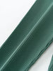 Close-up of ribbed green fabric with vertical texture and folds Ribbed Leggings - Balsam Girls