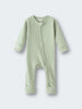 Ribbed Long Sleeve One Piece - Sage