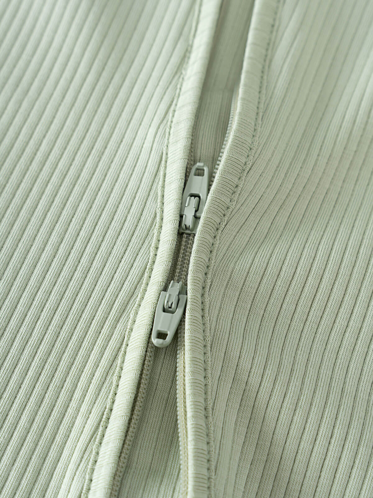 Ribbed Long Sleeve One Piece - Sage