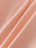 Close-up of peach-colored fabric showing soft texture and diagonal folds Zip Hoodie - Mallow Boys