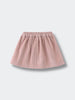 Pink corduroy skirt on a light gray background Baby Corduroy Skirt - Blush Baby girl