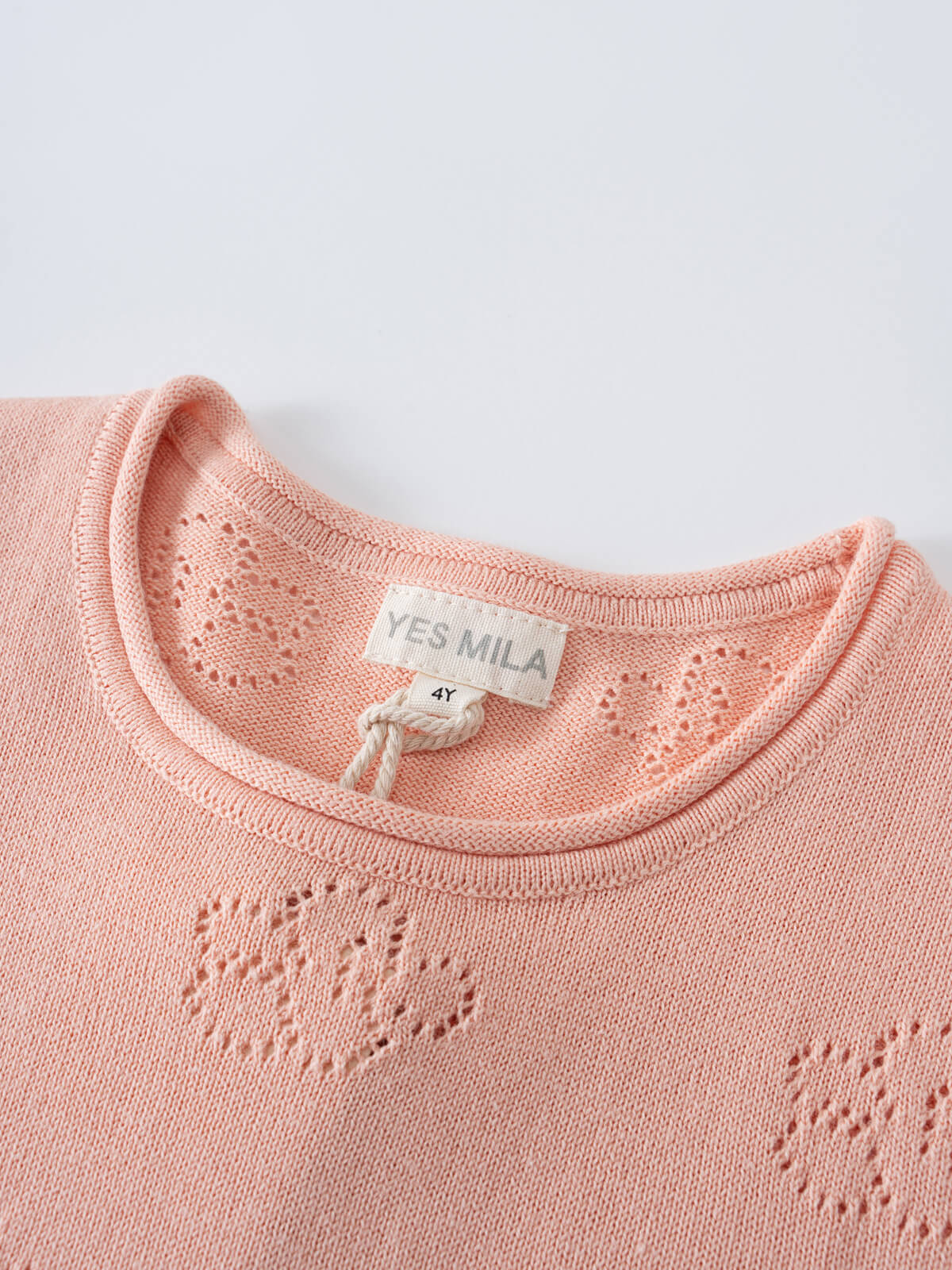 Bella Knit Tee - Toasted Peach
