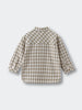 Back view of a checkered shirt on a light gray background Check Shirt - Brushed Cotton Check Boys
