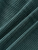 Close-up of dark green corduroy fabric with vertical ribbed texture Corduroy Jacket - Balsam Girls and Boys