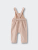 Beige corduroy overalls on a light gray background Corduroy Overalls - Clay Baby boy