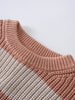 Isabel Jumper - Toasted Peach Stripe