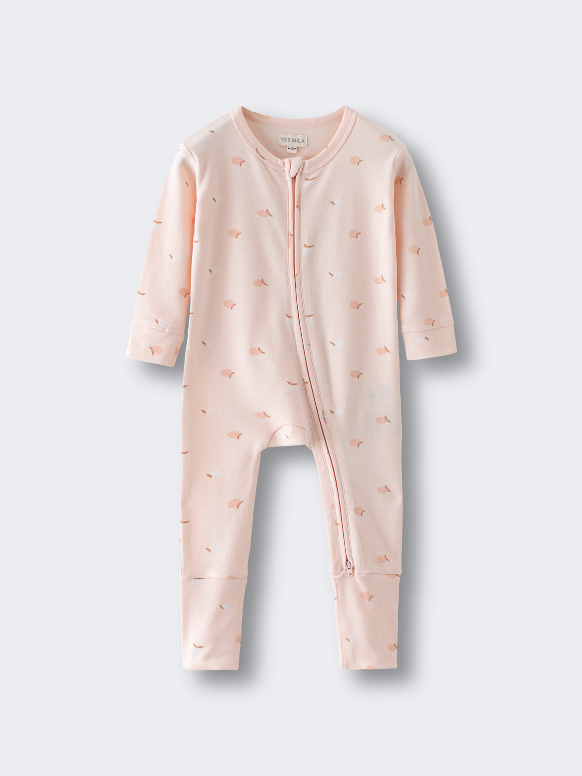 Ivy Long Sleeve One Piece - Apples