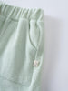 Lara Towelling Shorts - Mint
