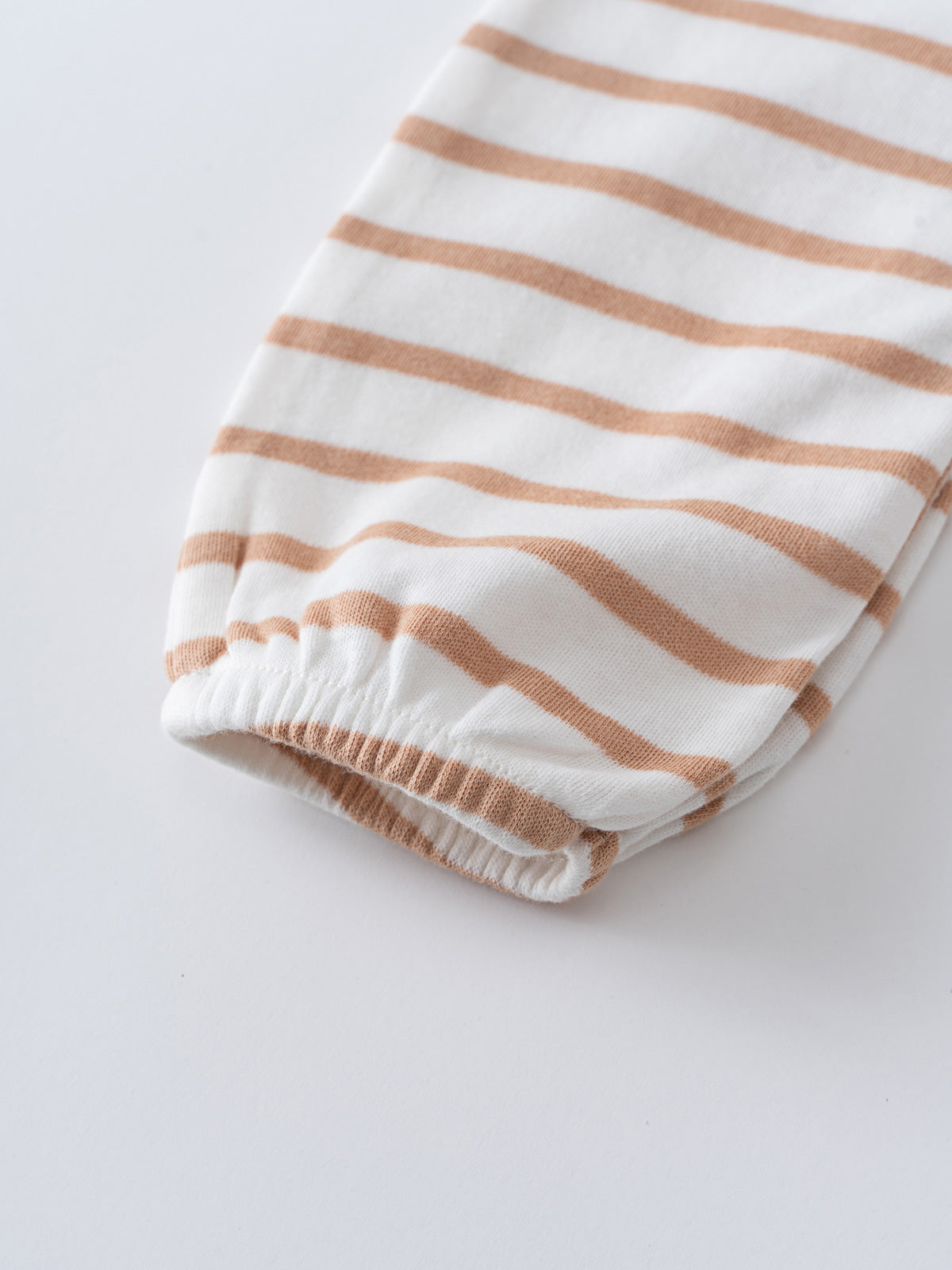 Leo Romper - Sand Stripe