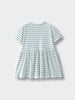 Lottie Short Sleeve Dress - Harbour Stripe