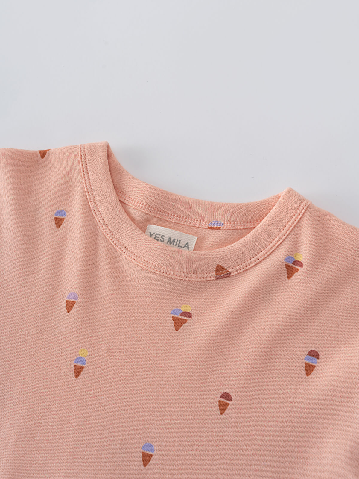 Lottie Short Sleeve Dress - Ice Creams