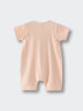 Lucy Short Sleeve One Piece - Apricot