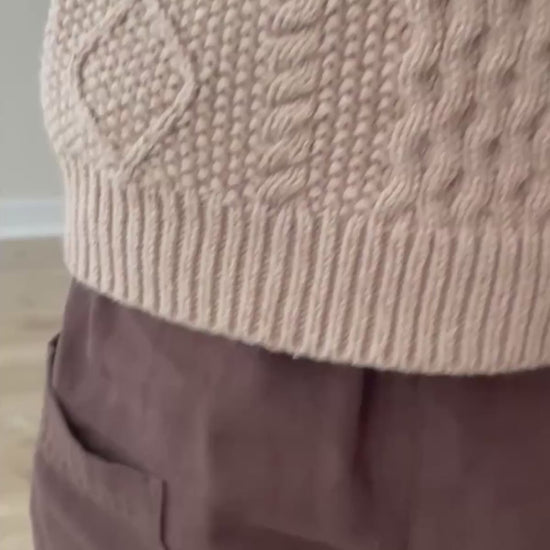  Cable Knit Jumper - Wicker Boys