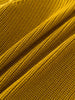 Close-up of golden fabric with a textured pattern Ribbed Jumper - Golden Pear Boys