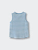 Rowan Sleeveless Tee - Blue Stripe