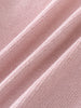 Close-up of pink knitted fabric with ribbed texture and folds Ruffle Cardigan - Blush Girls