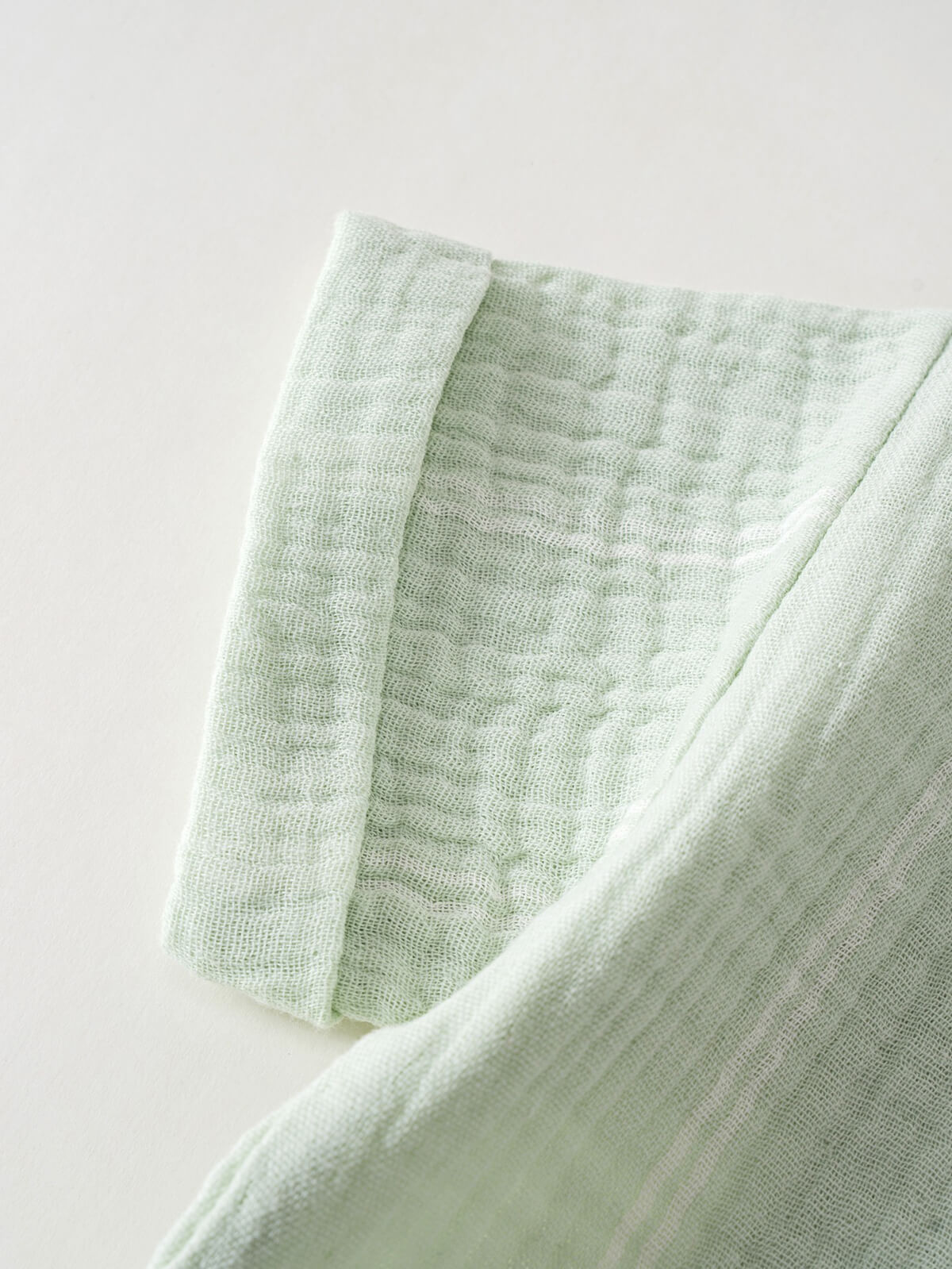 Ryan Romper - Light Green Stripe