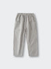 Striped pants in gray and white with elastic waistband and pockets Striped Pants - Matcha Stripe Boys