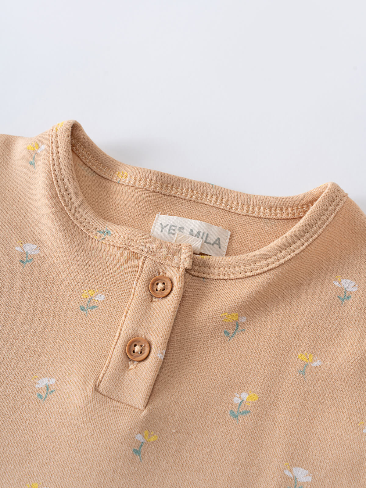 Tara Short Sleeve Onesie - Floral Bloom