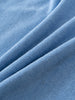 Close-up of light blue terry cloth fabric with soft textured folds Towelling Tee Shirt - Sky Blue Boys